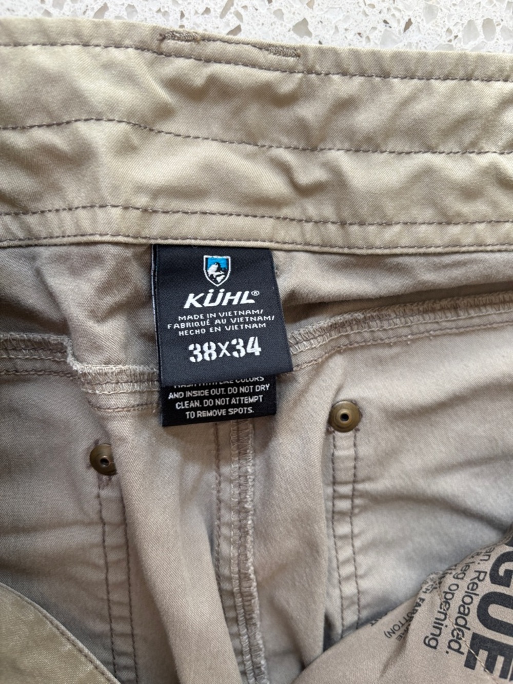 Men's 38 x 34 Olive Green Casual Pants - Picture 3 of 11
